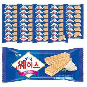 해태제과 크림웨하스, 50g, 40개