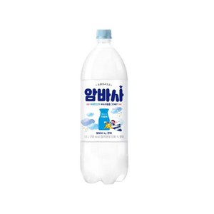사랑주는 쇼핑몰 밀크소다 암바사 1.5Lx, 1.5L, 6개