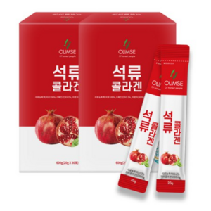 올림새 석류콜라겐, 600g, 2개