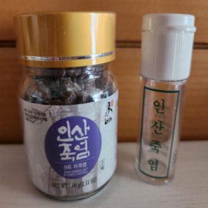 인산죽염 9회 자죽염, 60g, 1개