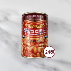 삼아 베이크드빈스, 400g, 24개