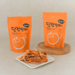 창녕 우포늪 단감마을 단감말랭이 쫀득쫀득한 감말랭이, 1개, 100g