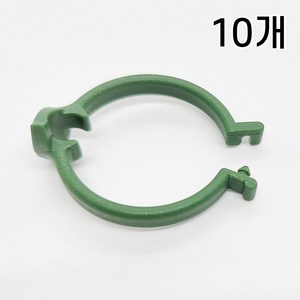 식물지지대 화초 화분 원형 지주대 원형링, 10개, 그린