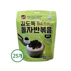 김앤김 김도둑 The 맛있는 돌자반볶음 플레인, 35g, 25개