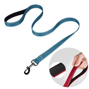 핑크스크래치 프리컴포트 강아지 리드줄, 1개, 블루