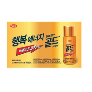 한미약품 한미약품 행복 에너지 골드 카페인, 10개, 100ml