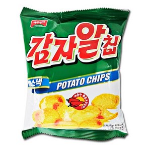 제주농연 감자알칩 27g 감자 과자 스낵, 1개