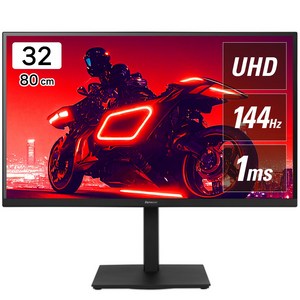 알파스캔 콘퀘스트 32U90G 게이밍 4K UHD 144 무결점 32인치 모니터, 80cm