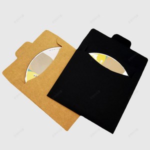 시디케이스 종이 CD케이스 크라프트 DVD 보관함, 브라운, 1개