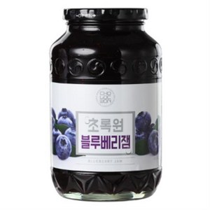 초록원 블루베리잼, 1kg, 1개