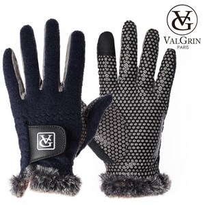 발그린 겨울 골프장갑 남성용 양손착용, 네이비, 1개