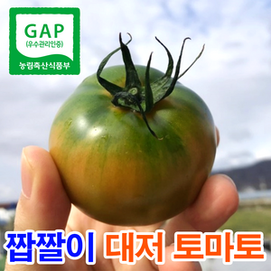 플라이팜 농협인증 프리미엄 고당도 짭짤이 대저토마토, 1박스, 2.5kg(프리미엄 특품 대과)