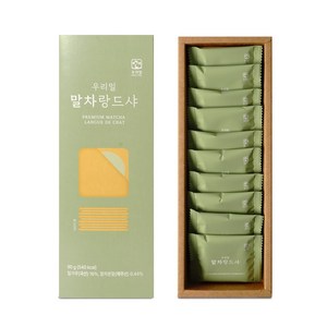 우리밀 말차랑드샤 90g (9g x 10개입), 1개