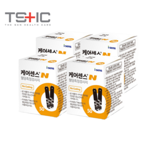 케어센스N 혈당시험지 혈당측정지 50매, 50개입, 8개