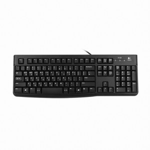 로지텍코리아 K120 New 유선 키보드 (USB/키스킨포함), 블랙, USB