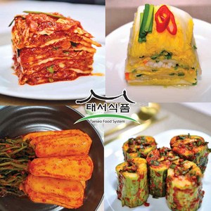 태서식품 태백고원김치세트 모음전(1~8세트), 세트7(나박물1.6kg,열무물800g,파김치600g)