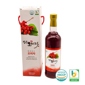 청정장수오미자 오미자청 750ml / 오미자엑기스 / 오미자차, 1개입, 1개