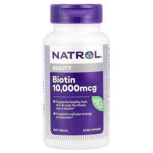 네트롤 비오틴 바이오틴 Biotin 10000mcg 200정(1팩), 200정, 1개