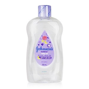 존슨즈 베드타임 베이비 오일, 500ml, 1개