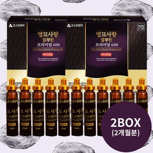 오스틴제약 마시는 알부민 영묘사향 프리미엄 600, 60개, 20ml