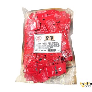 범아 일회용 춘장 6g x 200개 춘장소스 배달용춘장, 1.2kg, 1개