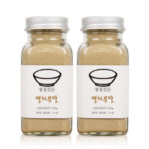 [특별기획] 정성깃든 실속형 국내산 천연조미료 분말(멸치×), 85g, 2개