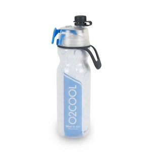 O2Cool 오투쿨 HMLDP07 스포츠물통 자전거 물병, 블루, 590ml