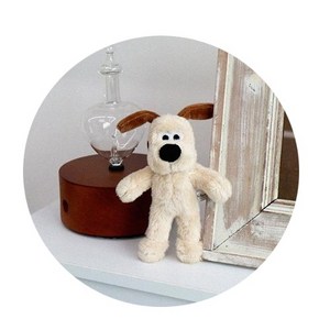 [공식정품] 월레스와 그로밋 미니 키링 인형 - 12cm, 1개