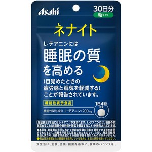 Asahi L 테아닌은 수면의 질을 높여준다고 알려져 있습니다 200mg 타블렛, 1개, 120정