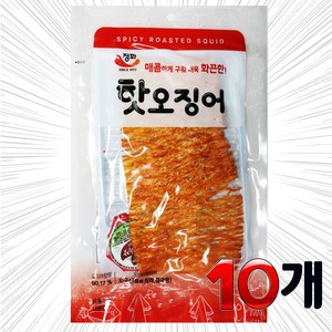 [정화유통상사]정화식품 핫오징어 35g, ., 10개