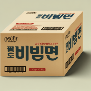 팔도비빔면 130g 40개 한박스