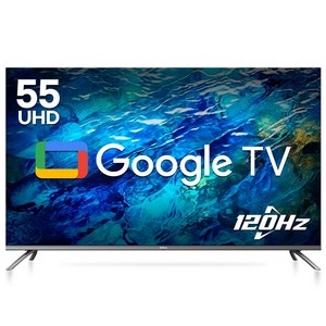 24년형 신제품 이스트라 120Hz VRR 55 UHD AI 구글TV, 스탠드형, 자가설치(직배송), 방문설치, 55인치