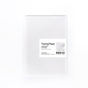 PaperPhant 스페셜 트레싱지, 도트(점) 타입 60g A4 사이즈 100매