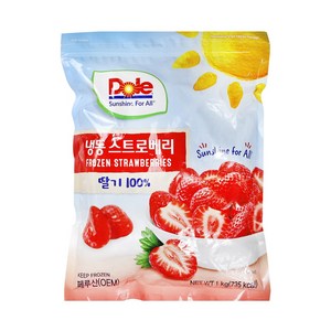 Dole 냉동 딸기, 1kg, 1개