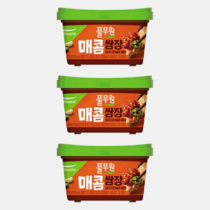 풀무원 매콤 양념 맛있는 쌈장 450g X 3개, 6개, 1350g