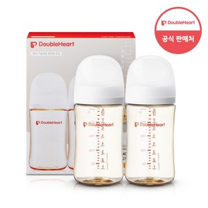 더블하트 모유실감 3세대 트윈팩 160ml/240ml 모음, 제뉴인화이트, 240ml, 2개