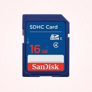 샌디스크 8GB SD카드 CLASS4 SDSDB -008G 15MB/s 디카 네비 업데이트, 16GB, 1개