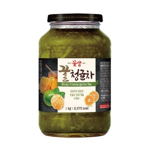 꽃샘 꿀청귤차 1kg(소비기한: 2025.11.04이후), 1개, 1개, 1kg, 1개입