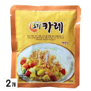 착한 성분 믿고 먹는 토리 우리밀 카레가루 매운맛, 2개, 100g