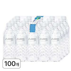 스파클 생수 무라벨, 500ml, 100개