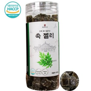 쑥 듬뿍 건강젤리 어르신 간식, 1개, 500g
