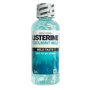 리스테린 쿨민트 마일드 구강청결제, 100ml, 60개