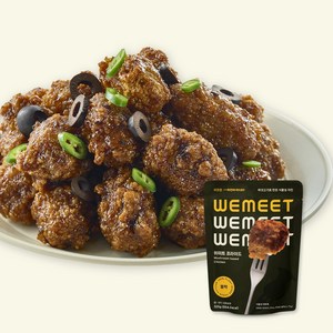 위미트 프라이드 비건 치킨 할라피뇨블랙 325g, 1개