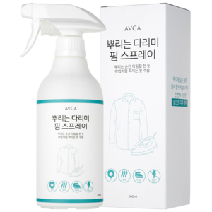 아브카 뿌리는 다리미 핌 스프레이 500ml, 화이트, 1개