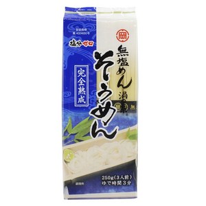 Okamotoseimen 무염 완숙 소면, 1개, 250g