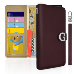 아리움 다나한 스트랩 다이어리 지갑 케이스