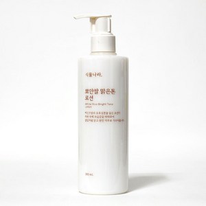 식물나라 뽀얀쌀 맑은톤 로션 300mL, 1개