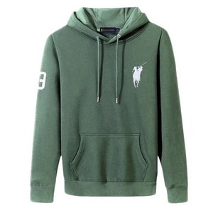 미국 POLO 커플 후드티 오버핏 남녀공용 후드티 Over Size 커플티 해외직구 홍콩 행사 제품 (6Color), 그린