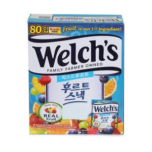 웰치스 믹스드 후르트스낵 젤리, 2kg, 1개