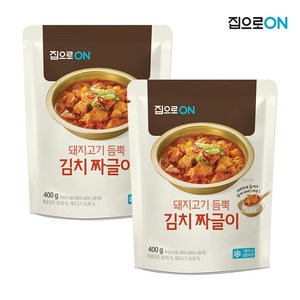 [집으로ON] 김치짜글이 400g 2개